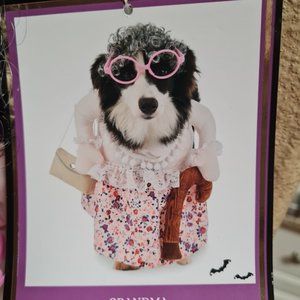 Granny Dog Costume  Size L